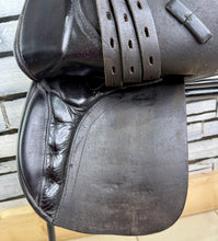 Load image into Gallery viewer, 15” Medium Heritage Saddlery English GP Pony Saddle - Black