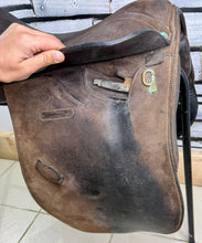 Load image into Gallery viewer, 19” Logi Polo Suede Polo Saddle -Brown - Argentina - Foam Panels