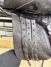 Load image into Gallery viewer, 15” Medium Heritage Saddlery English GP Pony Saddle - Black