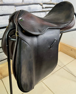 17” Wide Ideal VSD/GP Saddle - Brown