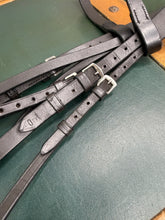 Load image into Gallery viewer, Morris &amp; Nolan Hunter Snaffle Bridle - Black -Cob Size/Suit TB- English Leather