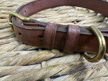Load image into Gallery viewer, English Made Quality Leather Dog Collar - Custom Made - All Sizes