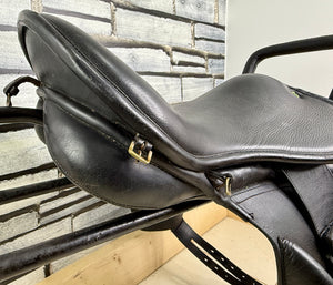 17” Wide GZS Para/RDA/Learner Saddle - Black