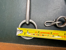 Load image into Gallery viewer, 4 1/2” Fylde Double Bits - Show Weymouth &amp; Small Ring Bridoon- Showing