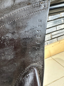 18” Wide Quattro Jump Saddle - Brown