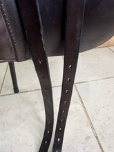 Load image into Gallery viewer, 17 1/2” Wide Ideal Jessica Dressage Saddle - Brown