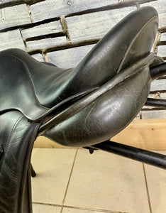 17” Wide Native Pony/Comfort Saddles WH Saddle - Black