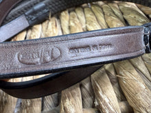 Load image into Gallery viewer, S/H Jeffries Rubber Reins - Brown- Pony