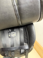 Load image into Gallery viewer, 17” XW Albion Spanish Riding School Classical Ultima Dressage Saddle -Upswept Panel- Extra Wide - Black