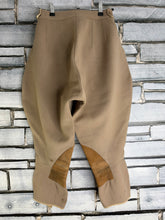 Load image into Gallery viewer, Vintage Sams Cavalry Twill Elephant Ear Breeches -24” Waist- Buff - Suede Knees
