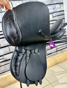 15 1/2” MW Jackie Roberts GP Saddle - Black