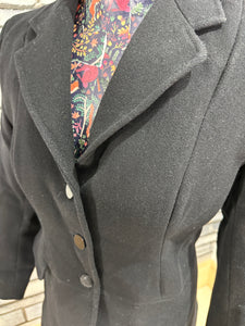Ladies Size 40 Caldene Frock Hunt Coat - Black
