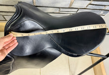Load image into Gallery viewer, 16” Medium-MN Palaton English Leather Pony GP Saddle - Black