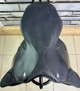16” XXW/Changeable Gullet Thorowgood T4 Pony Club LL GP Saddle - Black