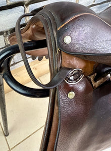 14” Wide Lovatt & Rickets Pony Saddle - Brown