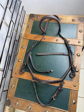 Load image into Gallery viewer, Rambo Micklem LH Bridle -Brown- Large Horse/Full - Padded Anatomic Headpiece