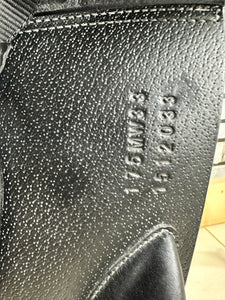 17 1/2” MW/Wide Whitaker Venice Jump Saddle - Black