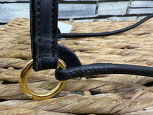 Load image into Gallery viewer, Arab In Hand Rolled Leather Show Halter/Bridle - Swarovski/Black