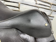 Load image into Gallery viewer, 15” Medium Heritage Saddlery English GP Pony Saddle - Black