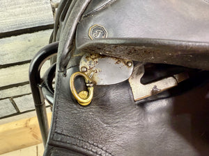 16” Medium Farrington Pony GP Saddle - Black