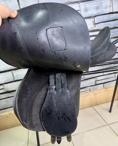 17” Wide/Changeable Gullet Wintec 2000 GP Saddle - Black