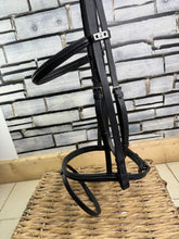 Load image into Gallery viewer, S/H Stubben Split Head Flash Bridle - Black - Full