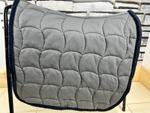 Load image into Gallery viewer, S/H Eskadron Dressage Saddle Pad - Large - Grey