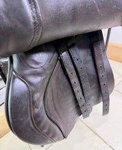 Load image into Gallery viewer, 17” XW Hamilton Balance GP Saddle - Brown - 4X Wide - Cob Hoop Tree