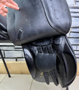 17 1/2” XW Ryder Cambridge Multi Purpose GP Saddle - Black