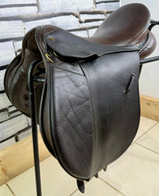 Load image into Gallery viewer, 16 1/2” XW Saddleworld/L.A. Jones GP Saddle - Brown