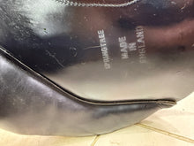 Load image into Gallery viewer, 17 1/2” MN English Made Jump/Hunt/XC Saddle - Black - TB/Ex Racer - Teamchasing
