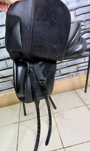 Load image into Gallery viewer, 18” MW Ideal Suzannah Dressage Saddle - Black