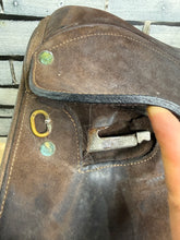 Load image into Gallery viewer, 19” Logi Polo Suede Polo Saddle -Brown - Argentina - Foam Panels