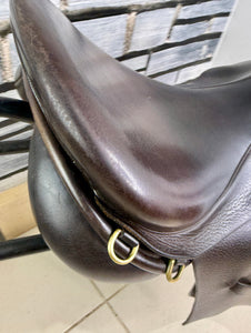 17” Wide Farrington Burford Event Cob Saddle - Brown