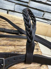 Load image into Gallery viewer, S/H English M&amp;M Complete Pelham Bridle - Brown - LargePony/Cob