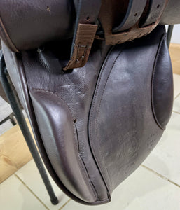 17 1/2” XW/WW Symmonds Designer GP Saddle - Brown