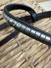 Load image into Gallery viewer, S/H In-hand Show Bridle-Clinchered Brow &amp; Coupling-Cob