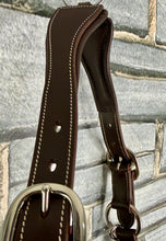 Load image into Gallery viewer, Comfort Leather Headcollar -Serenity Poll Relief- Plaited Nose -S/Pony/Cob/F