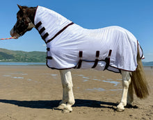 Load image into Gallery viewer, Combo Mesh Breathable Fly Rug with Belly Flap - 5’6, 5’9, 6’, 6’3, 6’6