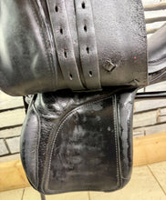Load image into Gallery viewer, 12 1/2” Wide English Tiny Pony GP Saddle - Black - Child’s First Saddle