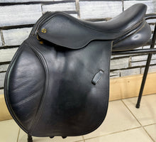Load image into Gallery viewer, 16” MW Excelle/Walsall Riding English Pony Jump Saddle - Black