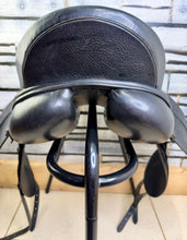 Load image into Gallery viewer, 17” XW Albion Spanish Riding School Classical Ultima Dressage Saddle -Upswept Panel- Extra Wide - Black