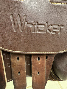 16” M/Changeable Gullet Whitaker Barnsley Pony Jump Saddle - Brown