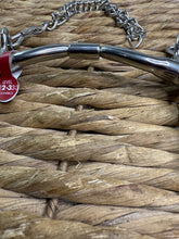 Load image into Gallery viewer, 5” Myler Low Wide Ported Barrel Weymouth Bit