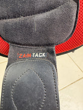 Load image into Gallery viewer, 15” Zain Tack Treeless Pony Saddle - Red/Black