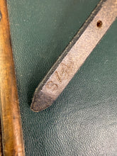 Load image into Gallery viewer, Sabre Drop Noseband - Brown - Full - Traditional English Leather