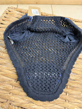Load image into Gallery viewer, Equiline Triumph Ear Net - Navy - Full