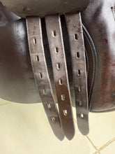 Load image into Gallery viewer, 17 1/2” Wide-XW Frank Baines Eclipse GP Saddle - Brown