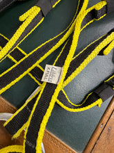 Load image into Gallery viewer, Libbys Complete Bridle &amp; Martingale - Yellow/Black - XF - Soft Web Flash