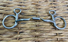 Load image into Gallery viewer, S/H 5 3/4” Myler Comfort Mouth Port Barrel Hanging Cheek Snaffle